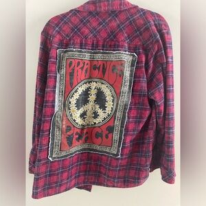 ☮️ Natural Life Red Flannel ✌️